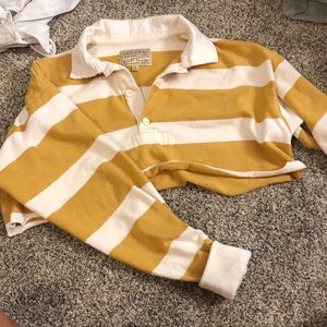 Abercrombie cropped polo